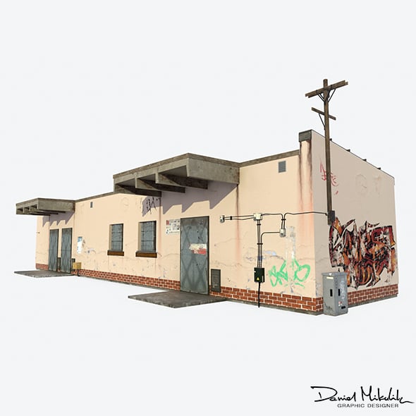 Electric Station - 3DOcean Item for Sale