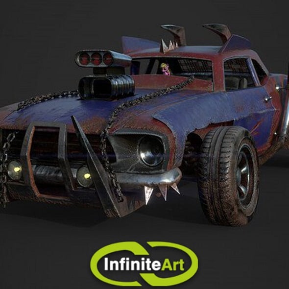 Mad mustang - 3DOcean Item for Sale