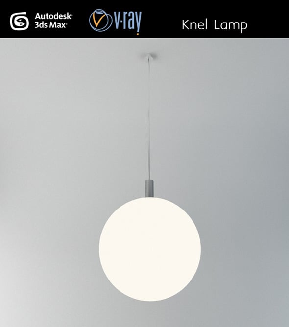 Knel ceiling lamp - 3DOcean Item for Sale