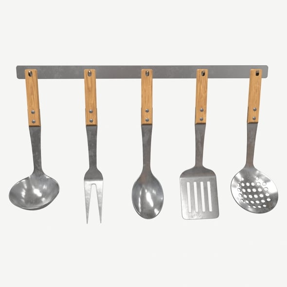 Kitchen Utensils - 3DOcean Item for Sale