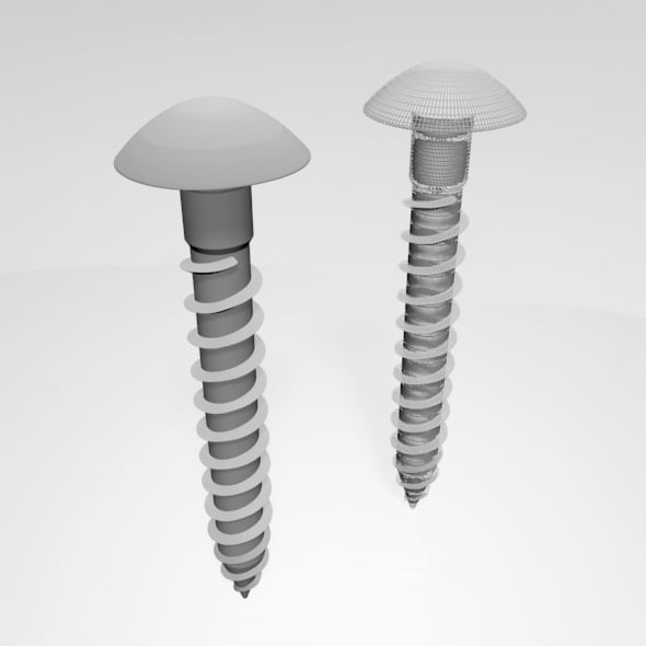 Drywall Screw 05 - 3DOcean Item for Sale