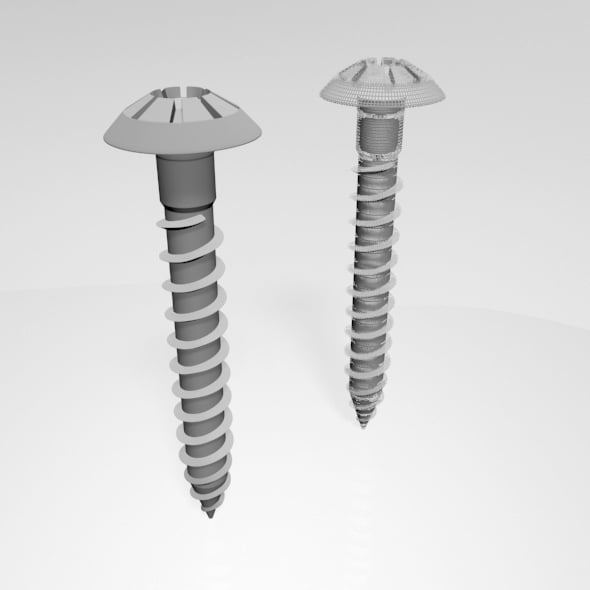 Drywall Screw 06 - 3DOcean Item for Sale