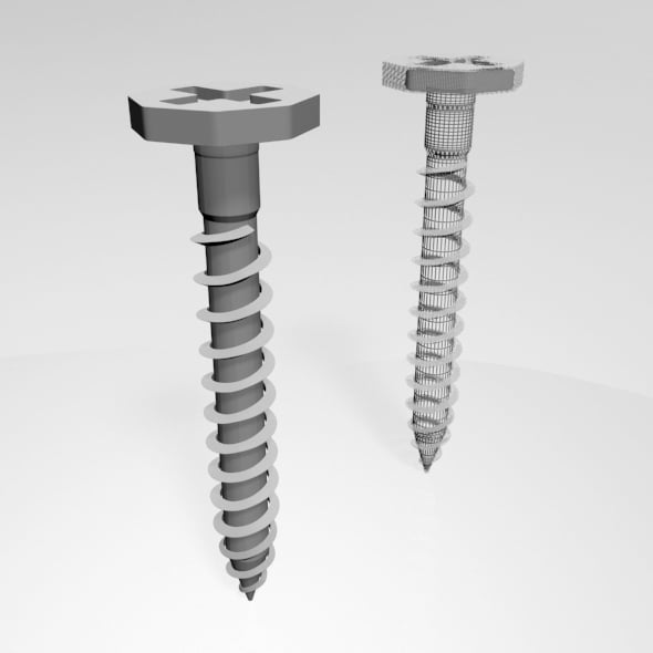 Drywall Screw 08 - 3DOcean Item for Sale