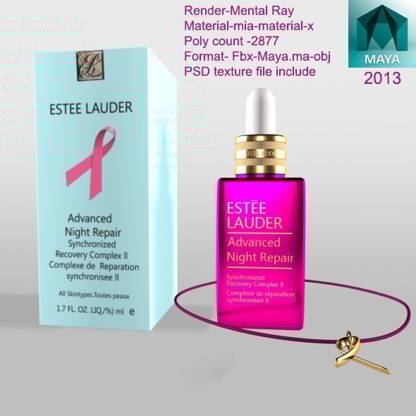 Dropper Bottle & Box - 3DOcean Item for Sale