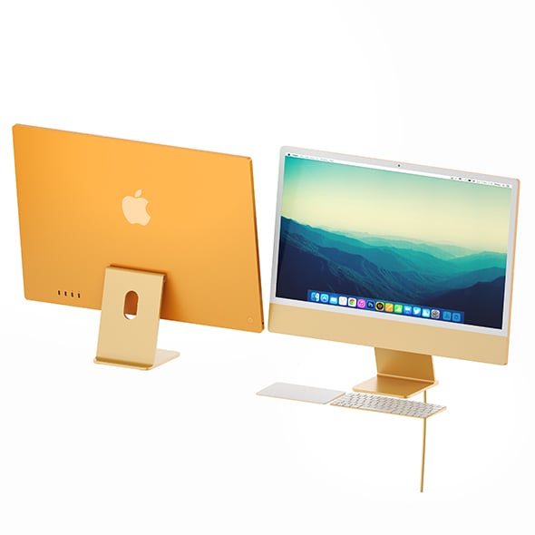 iMac 24 - 2021 - 3DOcean Item for Sale