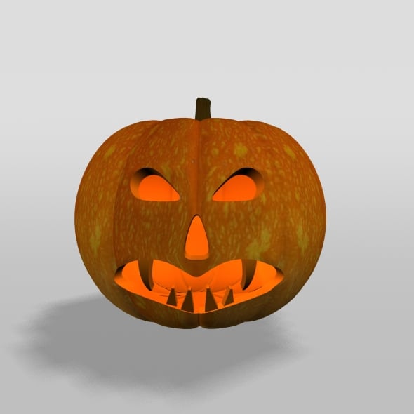 Halloween Pumpkin New - 3DOcean Item for Sale