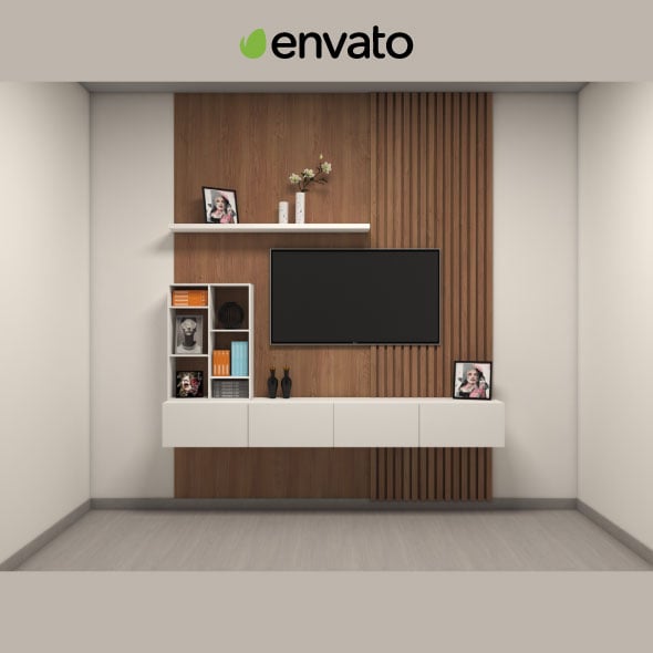 TV Stand - 3DOcean Item for Sale