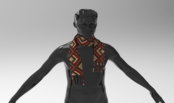 3D scarf - 6 models - 3DOcean Item for Sale