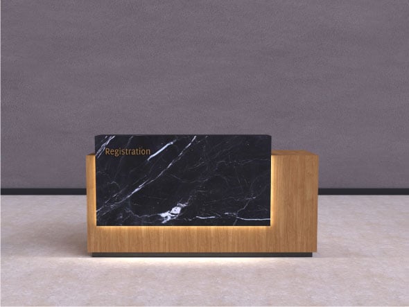 Reception Desk - 3DOcean Item for Sale