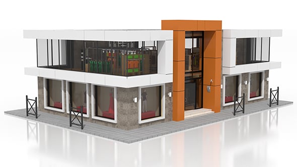 Clothing Store - 3DOcean Item for Sale