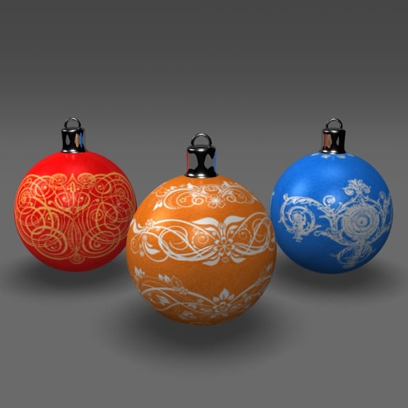 Christmas Ball - 3DOcean Item for Sale