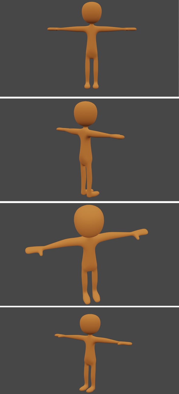 3D Man Model - 3DOcean Item for Sale