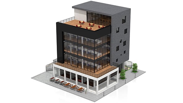 Office Building 2 - 3DOcean Item for Sale