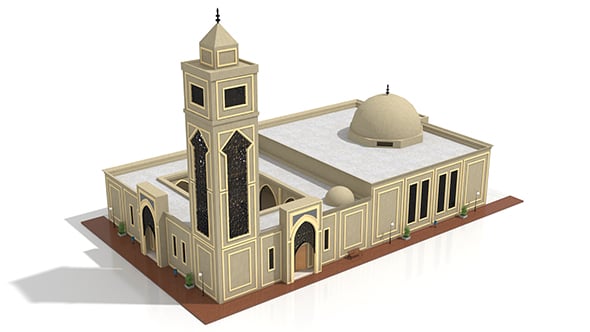 Mosque - 3DOcean Item for Sale