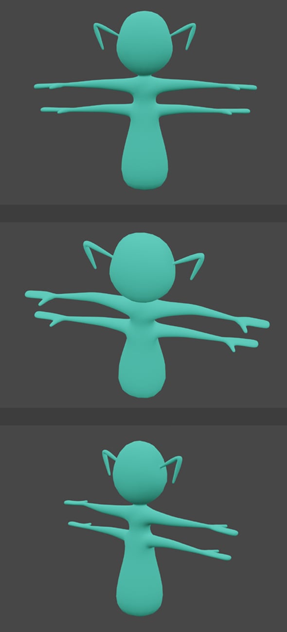 Alien 3D Base Mesh Model - 3DOcean Item for Sale