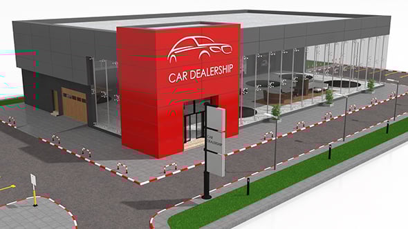 Car Showroom - 3DOcean Item for Sale