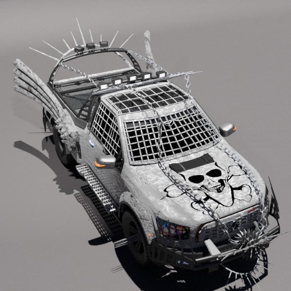 madmax car - 3DOcean Item for Sale