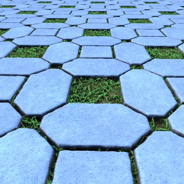 Pavements_1- PBR Material's - 3DOcean Item for Sale