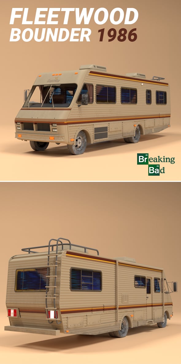 Fleetwood Bounder 1986 / Breaking bad - 3DOcean Item for Sale
