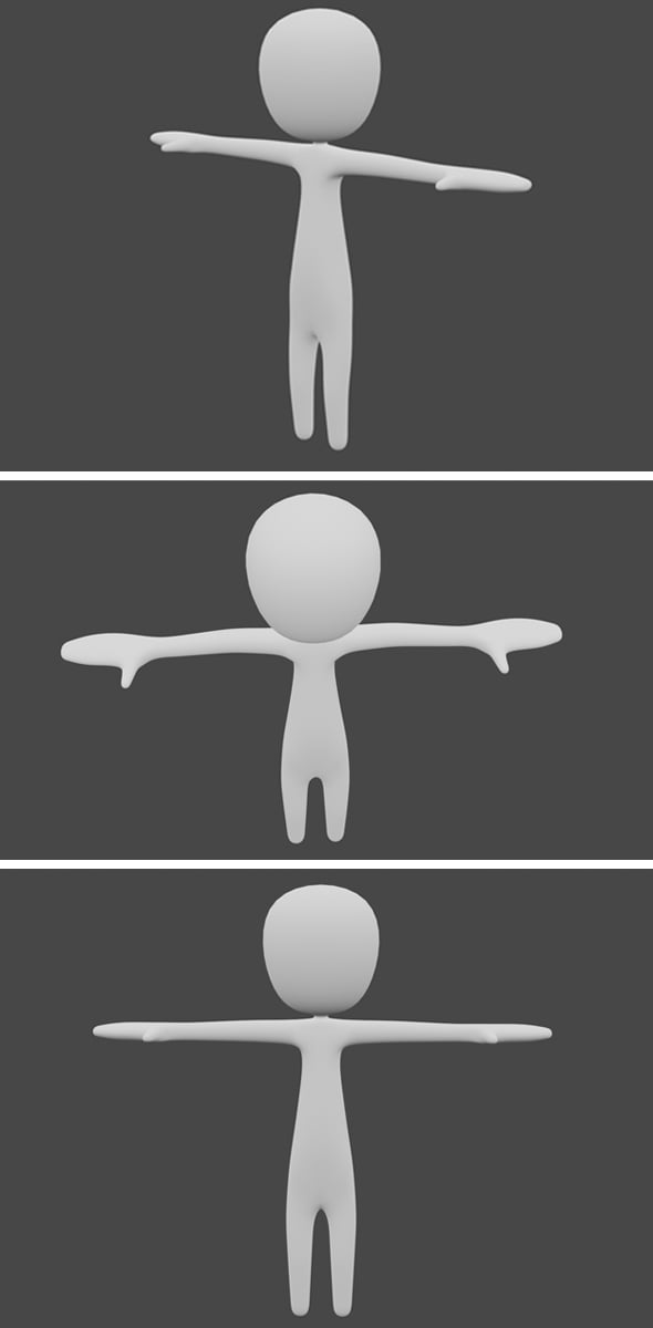 Kimi Man 3D Model - 3DOcean Item for Sale