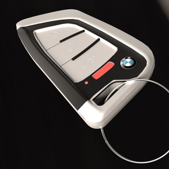BMW Car Key - 3DOcean Item for Sale