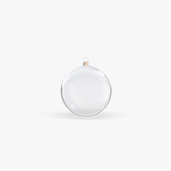 Glass Christmas Ball - 3DOcean Item for Sale