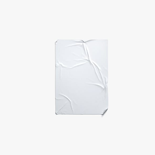 Wheatpaste Poster - 3DOcean Item for Sale