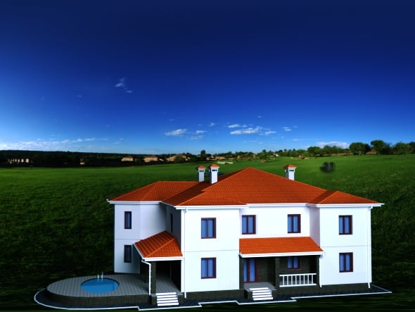 Modern Cottage - 3DOcean Item for Sale