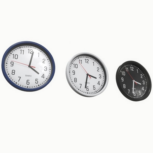 Wall Clock - 3DOcean Item for Sale