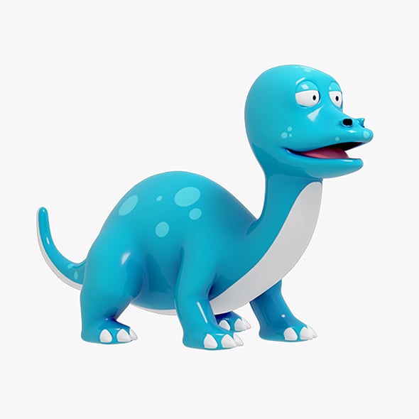 Dinosaur cartoon 3 - 3DOcean Item for Sale