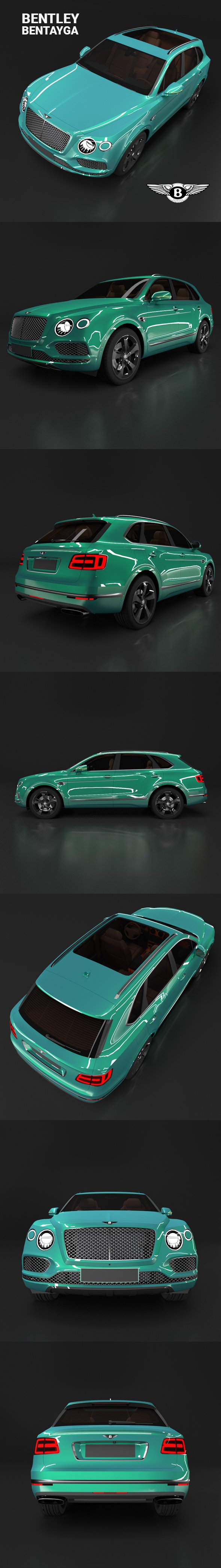 Bentley Bentayga - 3DOcean Item for Sale