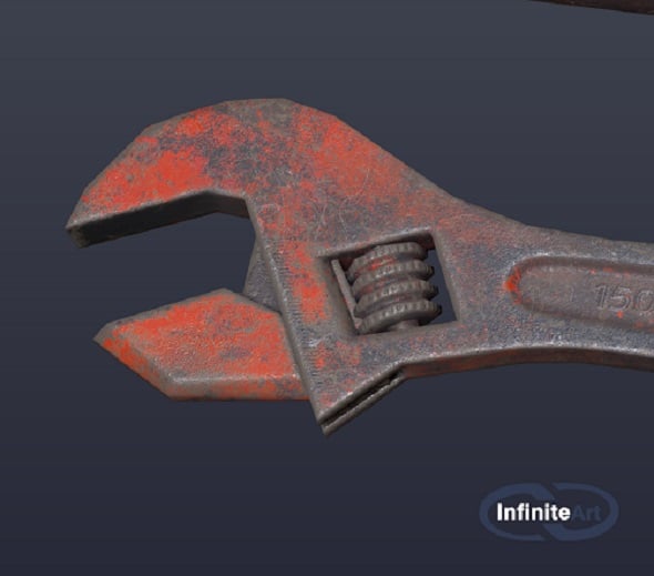 Wrench - 3DOcean Item for Sale