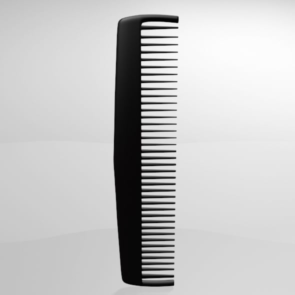 Hair Comb 02 - 3DOcean Item for Sale