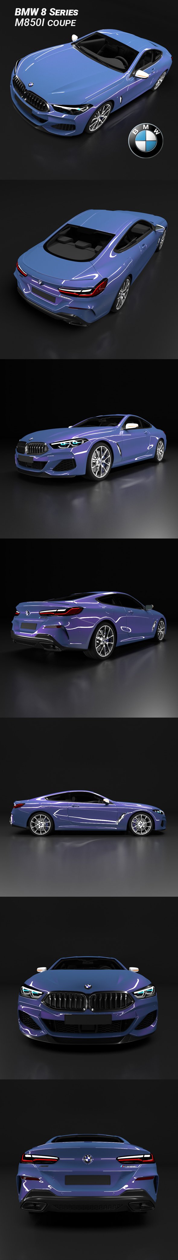 BMW 8 Series (G15) M850i coupe - 3DOcean Item for Sale