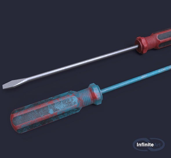 Screwdriver - 3DOcean Item for Sale