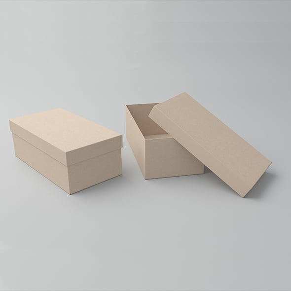 Shoe Box Low Poly 3d Model - 3DOcean Item for Sale