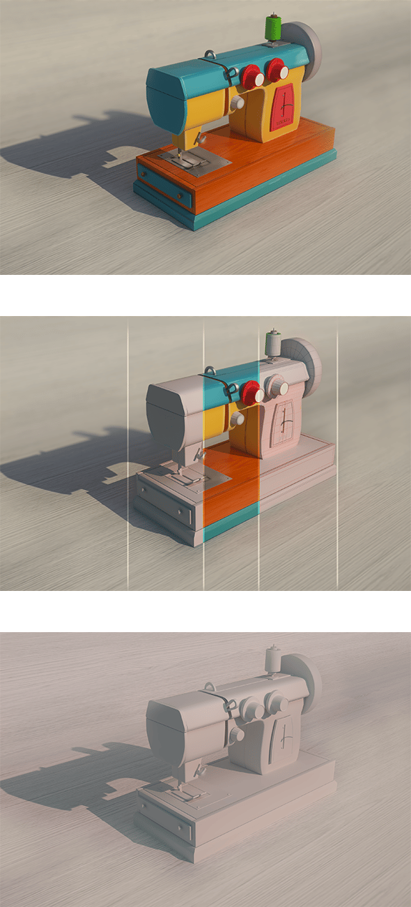 3d sewing machine - 3DOcean Item for Sale