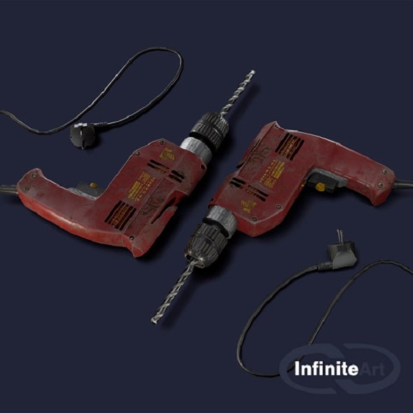 Drill - 3DOcean Item for Sale