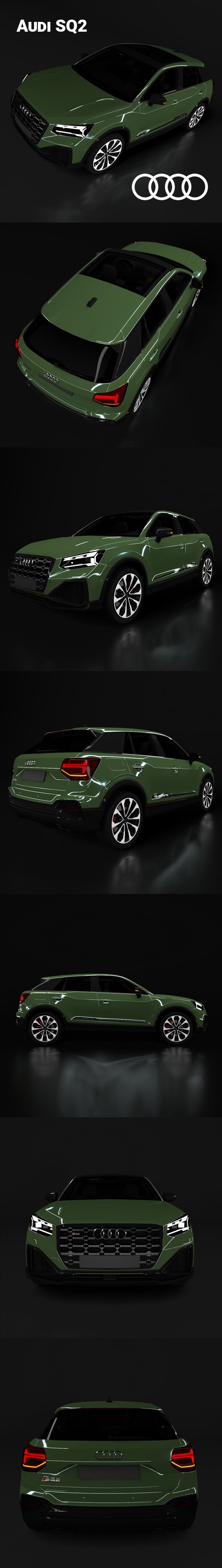 Audi SQ2 Audi Q2 - 3DOcean Item for Sale