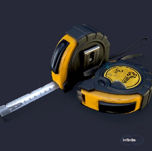 Tape Measure - 3DOcean Item for Sale