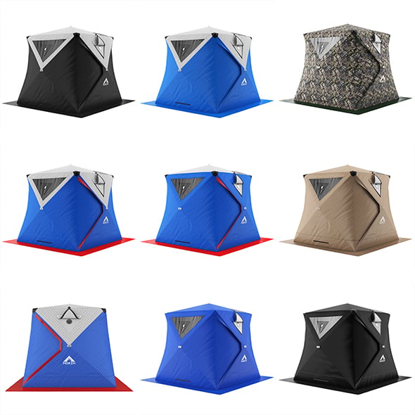 Camping Tent - Walrus 2 - 3DOcean Item for Sale