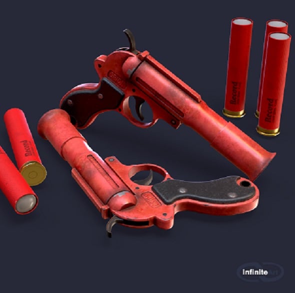 Rocket launcher - 3DOcean Item for Sale