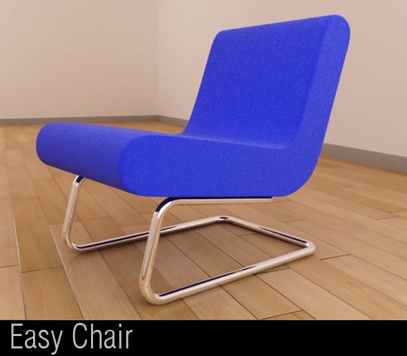 Easy Chair - 3DOcean Item for Sale
