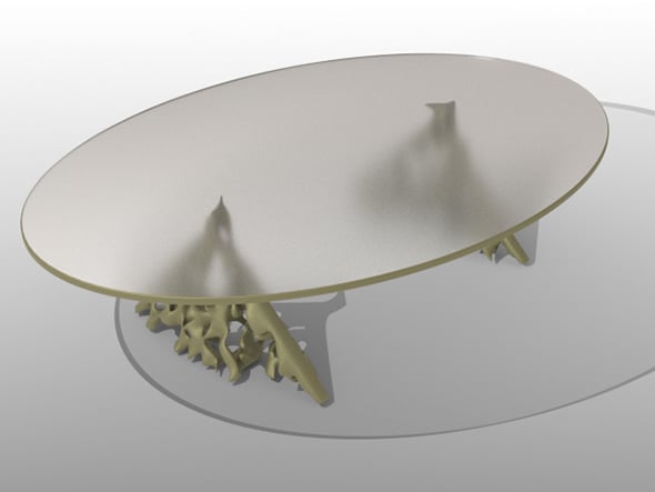 Tree Branch Table - 3DOcean Item for Sale