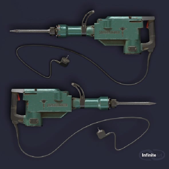 Jackhammer - 3DOcean Item for Sale