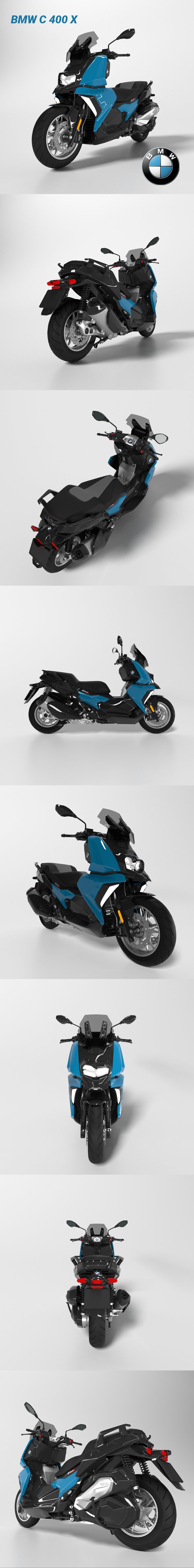 Scooters BMW C 400 X - 3DOcean Item for Sale
