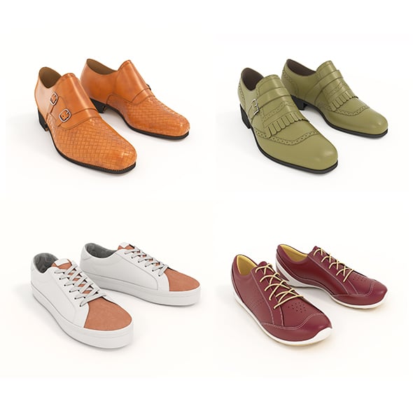Shoes Collection 9 - 3DOcean Item for Sale