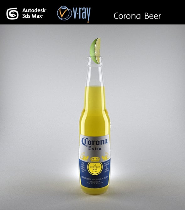 Corona Beer - 3DOcean Item for Sale