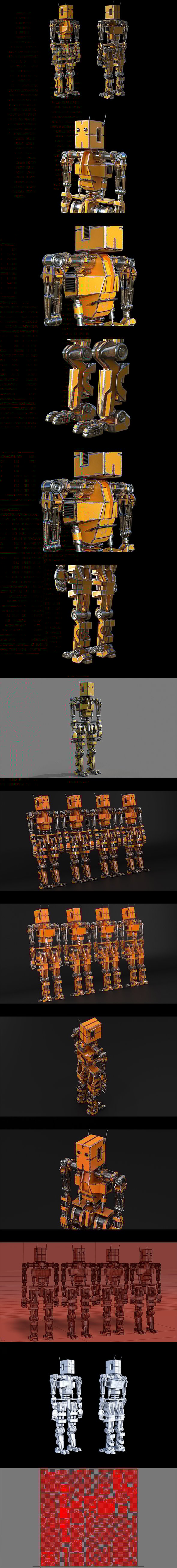 Robot - 3DOcean Item for Sale