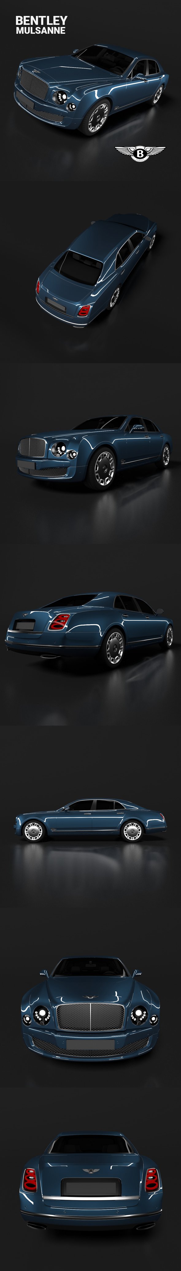 Bentley Mulsanne - 3DOcean Item for Sale